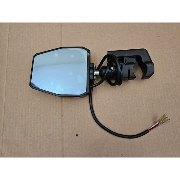 Xprite UTV Side Rear View Mirrors 1.6"-2" Rollbar Polaris Pioneer RZR Left Only - Picture 1 of 14